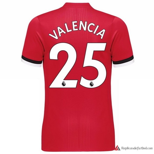 Camiseta Manchester United Primera equipación Valencia 2017-2018